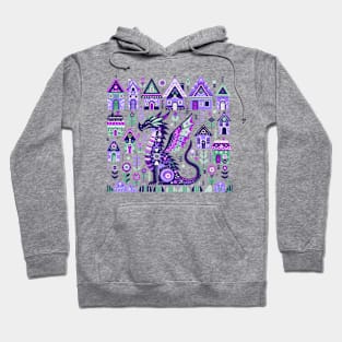 Dragon in the village Hoodie